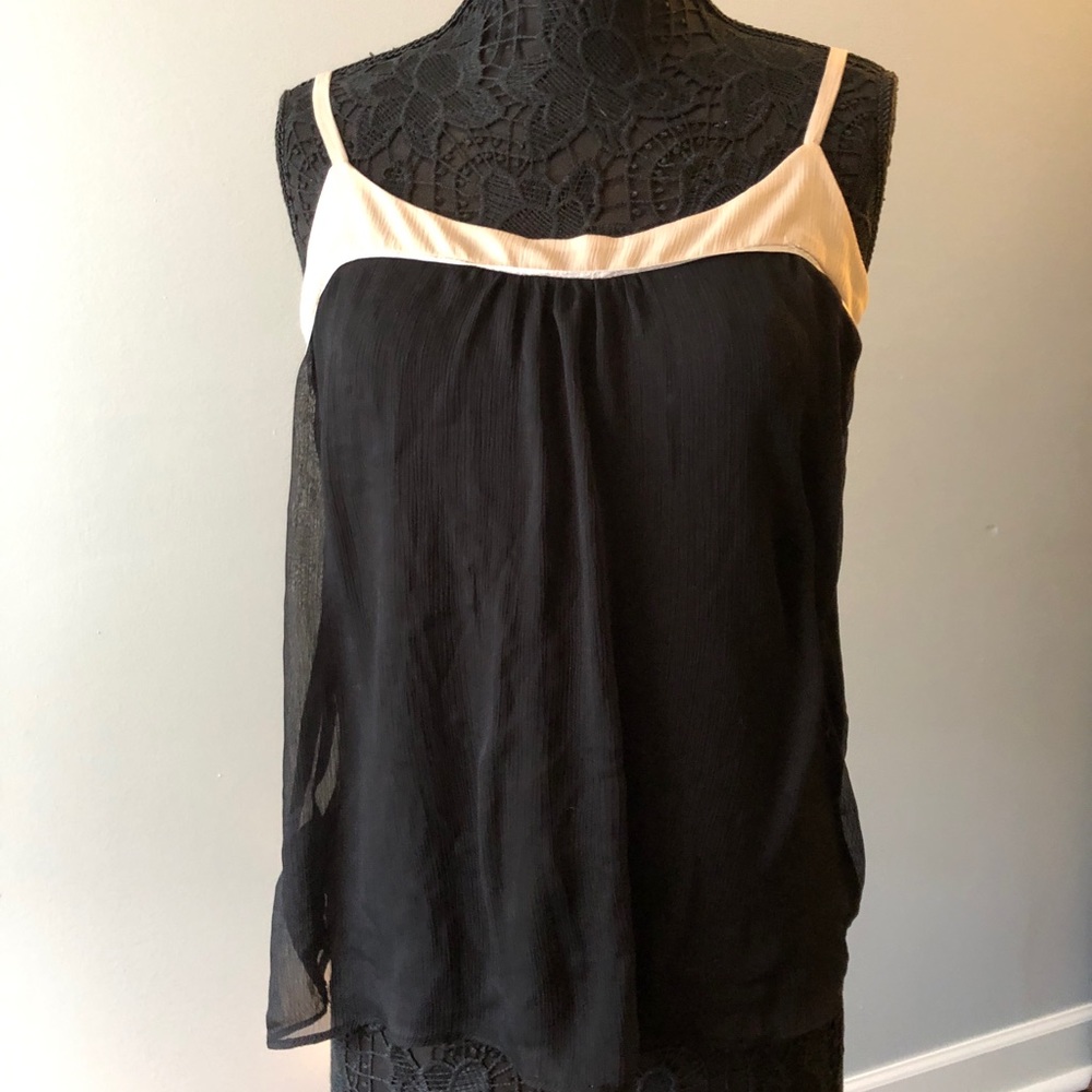 NY&Co crinkle gauze cami